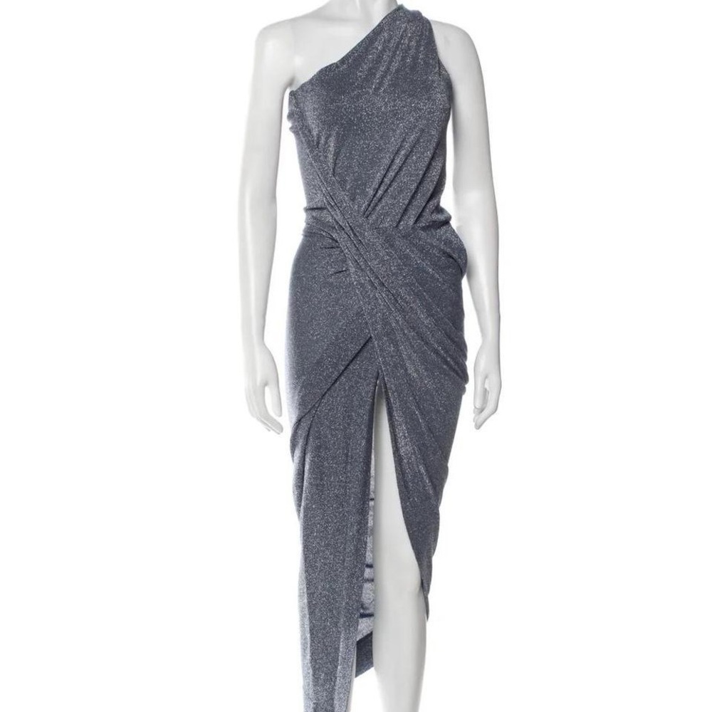 Vivienne Westwood Metallic One Shoulder Dress